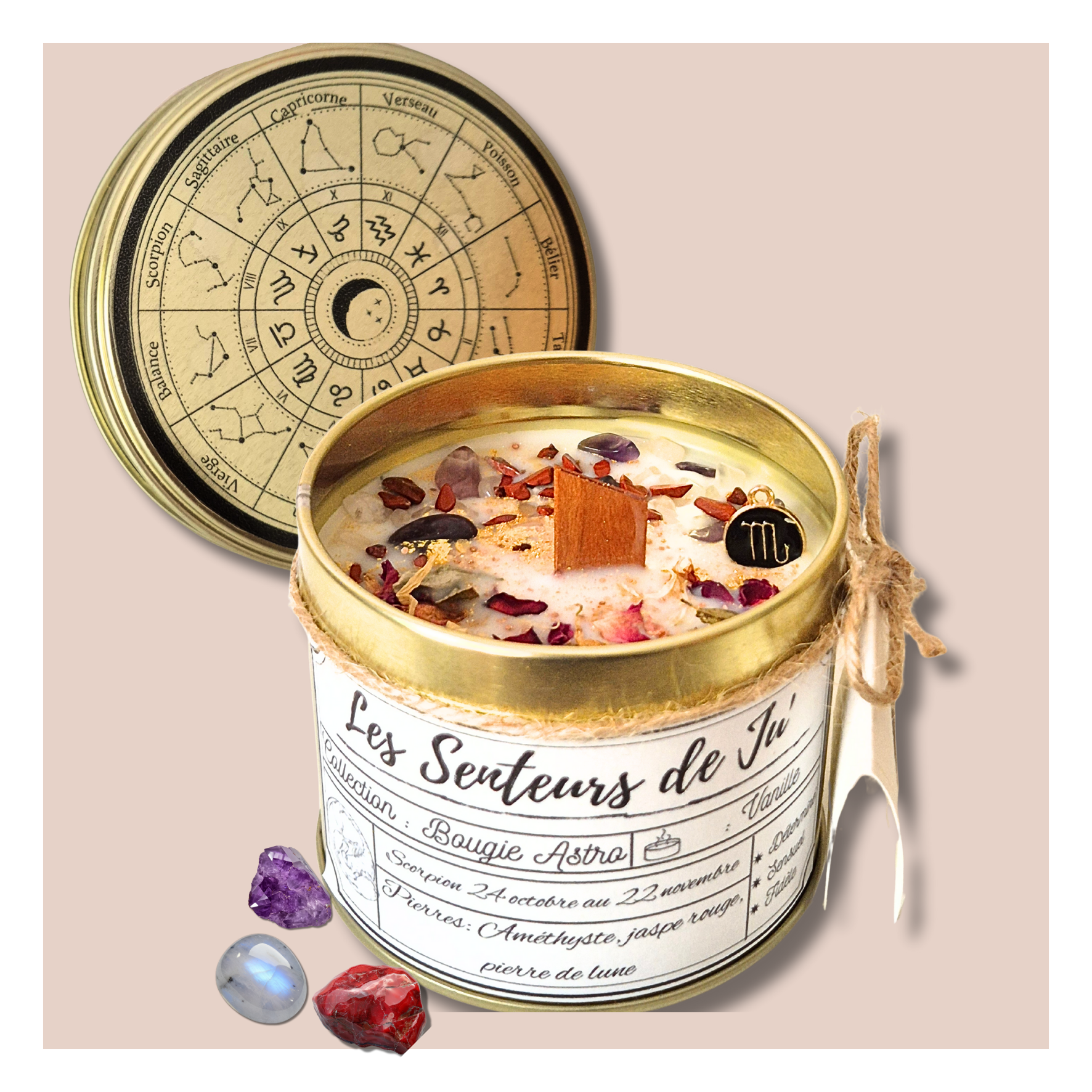 <span style="font-weight:600">Scorpion</span> – Pour accompagner tes transformations profondes