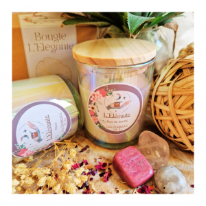 Bougie l’Elégante Bois de Santal
