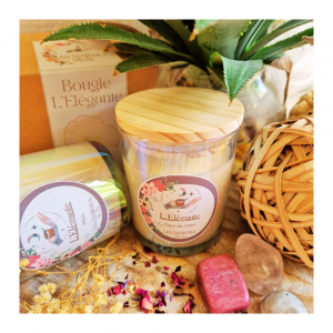 Bougie l’Elégante Fleur de Coton