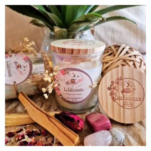 Bougie l’Elégante Fleur de Coton