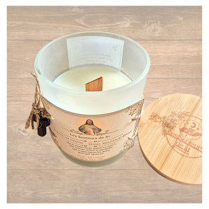 <strong>Bougie de prière Jésus Miséricordieux </strong>– Pour apaiser le cœur, accueillir le pardon et s’ouvrir à l’amour inconditionnel